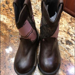 Rocky girls shoes cowboy boots 2T -5T NWOT